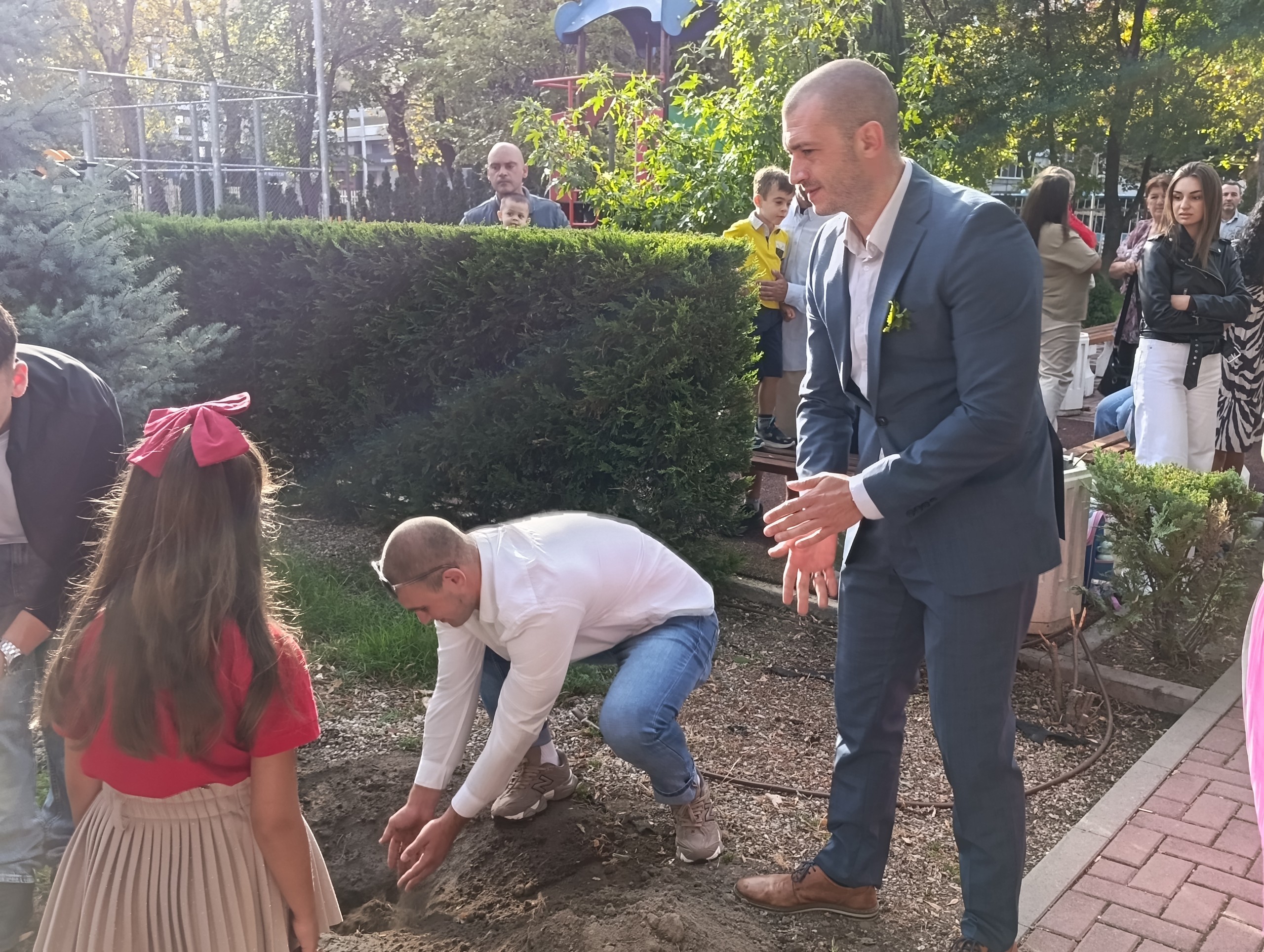 Полагане и заравяне на Капсулата на времето